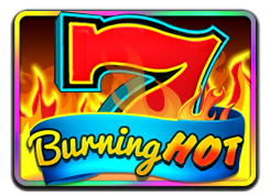 Full 7 Burning HOT game cover with a red seven and flame artwork