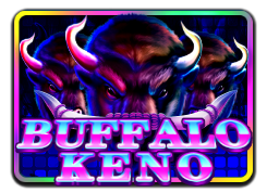 Full Buffalo Keno cover from the Juwa777 artwork library